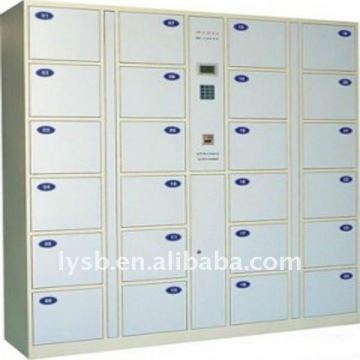 24 door electronic public locker