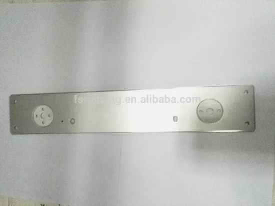 Custom Cnc Machining faceplate for audio or player