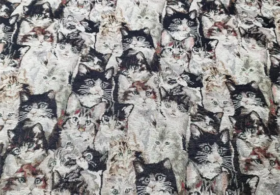 Polyester Cotton Yarn-Dyed Small Mat Woven Textile Fabric