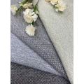 Tissu d'ameublement chenille texturé de couleurs mélangées pour canapé