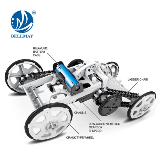 Intelligent DIY Model Children toys Car 4WD Climber