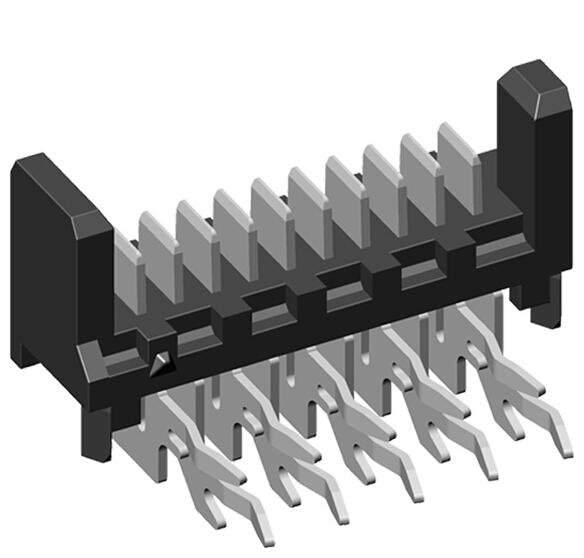 1.27mm أبيض نوع IDC زاوية DIP