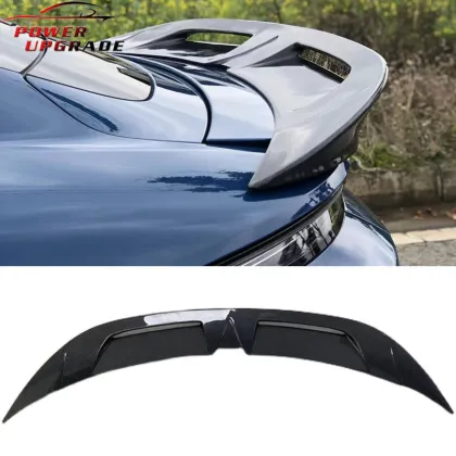Carbon Fiber Rear Trunk Wing for Porsche Taycan