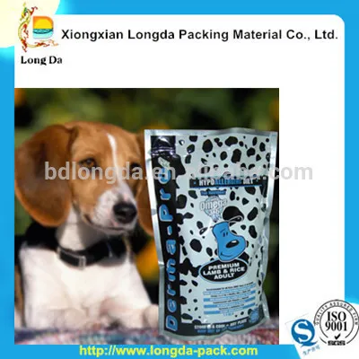 laminated pet food poly bags
