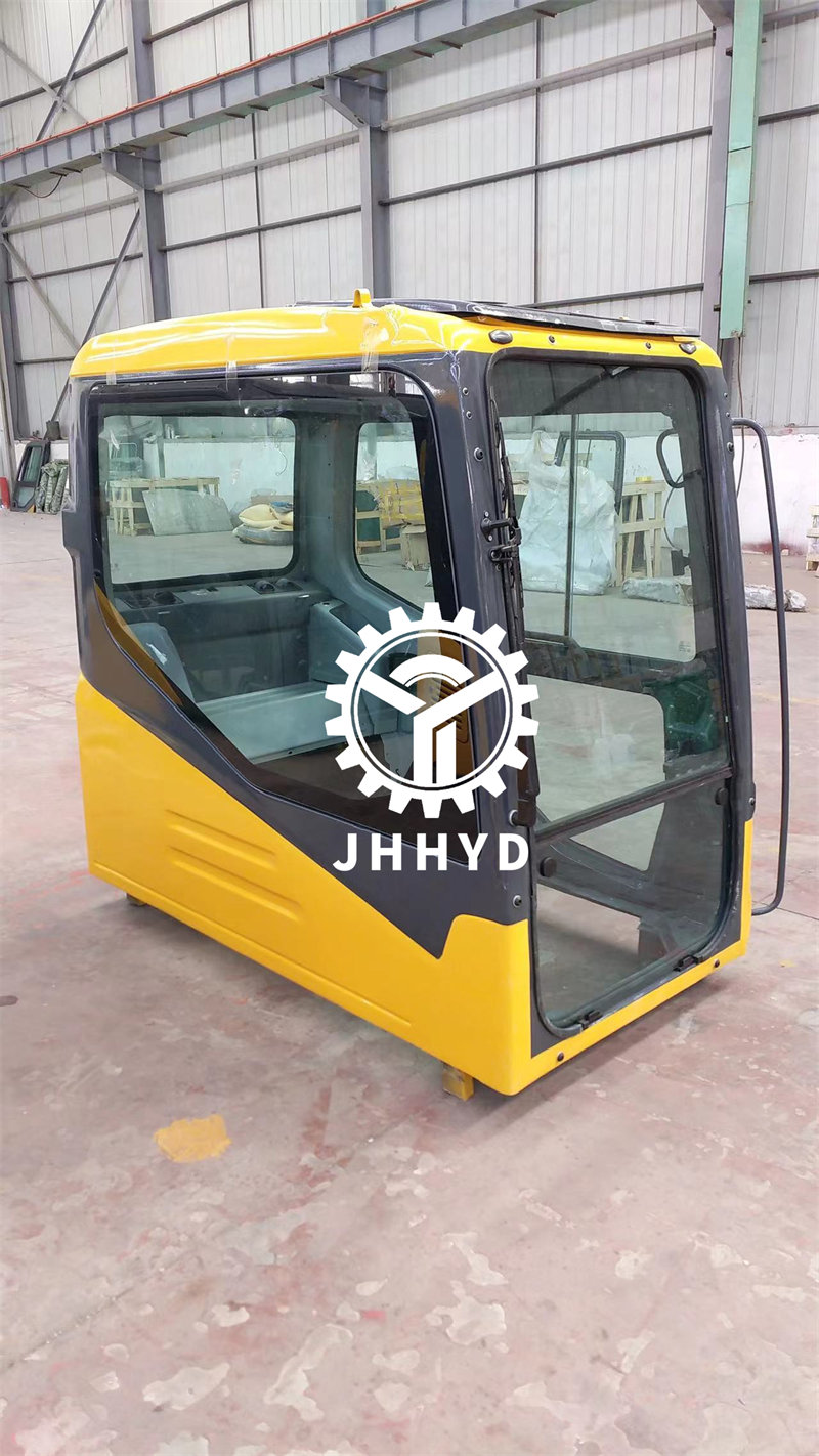 PC200-7 Excavator Cabin Assembly with Full Interior Side View