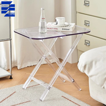 Glamorous Modern Minimalist Acrylic Folding Coffee Table
