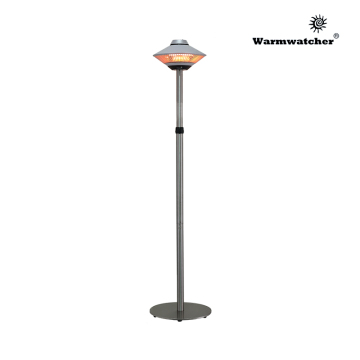 Outdoor with LED Lighting Pyramid Patio Gas Heater