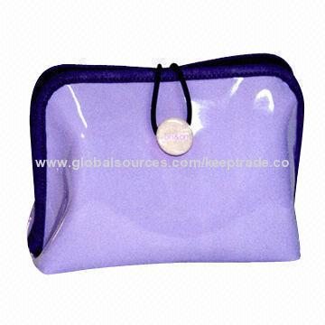 Ladies' Foldable Cosmetic Bag, Made of 600D Polyester Material, 2oz Weight