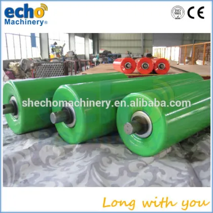 conveyor roller, spare parts for belt conveyor used in power industry, cement industry etc