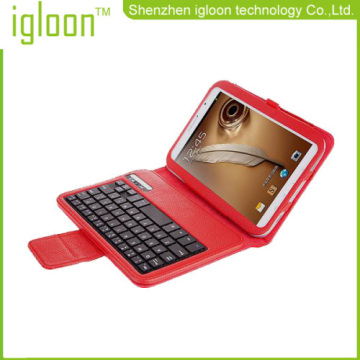 Keyboard Bluetooth baru dengan Leather Case untuk Samsung Galaxy Catatan N5100 8,0