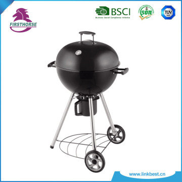 Economy iron bbq grills with wheels BQ-A22d-3