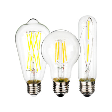 Vintage Filament Light Bulbs E27 6W Warm Light Screw-in Glass Clear Decorative