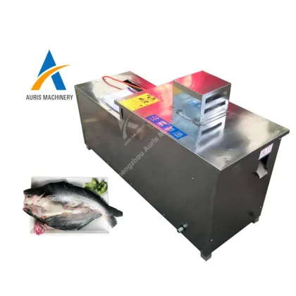 Automated Fish Processing Machine: Cutting, Scaling, and Cleaning for Commercial Fisheries