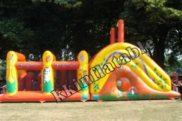 good quality inflatable paint ball obstacle course KKB-L031