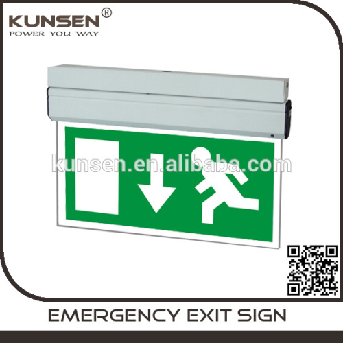 Wholesale IP20 rating rechargeable 3.6V back battery exit emergency lamp