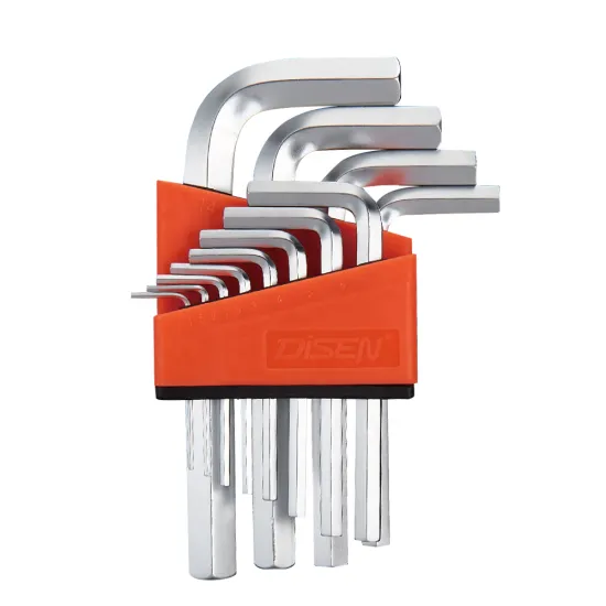 13Pcs DIN Standard Short Hex Key Allen Wrench Set