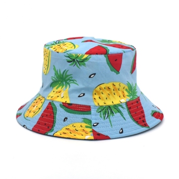 Cotton reversible fishing cap