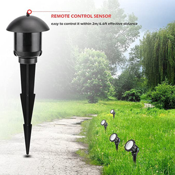 Sensor de foto RGB Pond Garden Spotlight LED Lamp