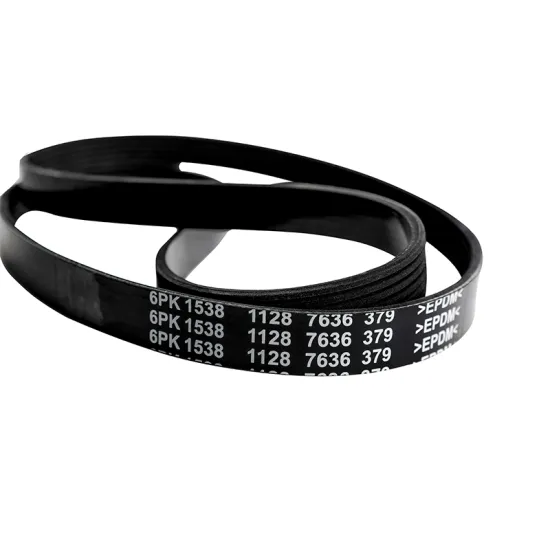 Shine Way 11287636379 6PK1538 EPDM Car Engine Serpentine Belt for BMW