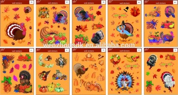 Harvest festival wall sticker easypeel off sheets wall quote collage customize decals