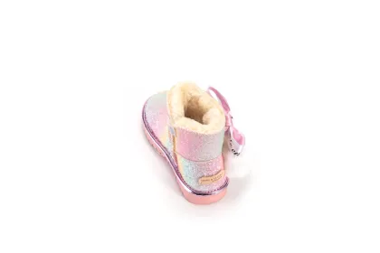 Glitter Colored Boots Fashion Winter Kids Boots