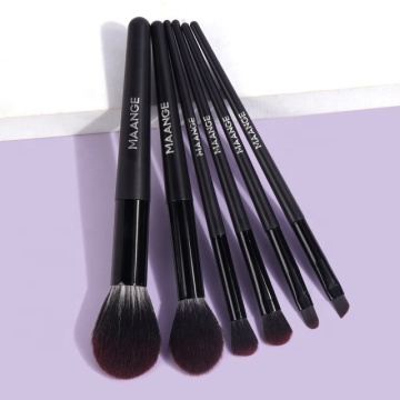 OEM ODM Logo Makeup Brush Set - Luxury Black Brush Set for Powder, Eyeshadow, Blush
