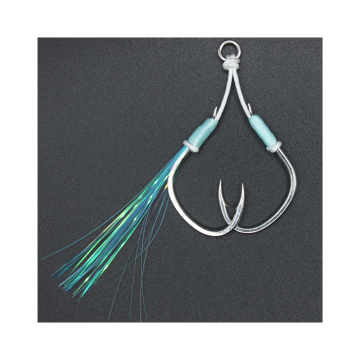 XUHANG D005 Slow Luminous Jig - Bulk Jigging Hooks for Sea Fishing with Assist Hooks