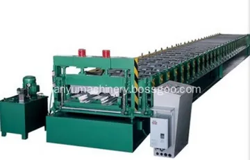 Hydraulic floor decking roll forming machine 750