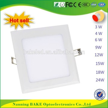 2 Years Warranty low price smd 3w round and squre shenzhen led panel light