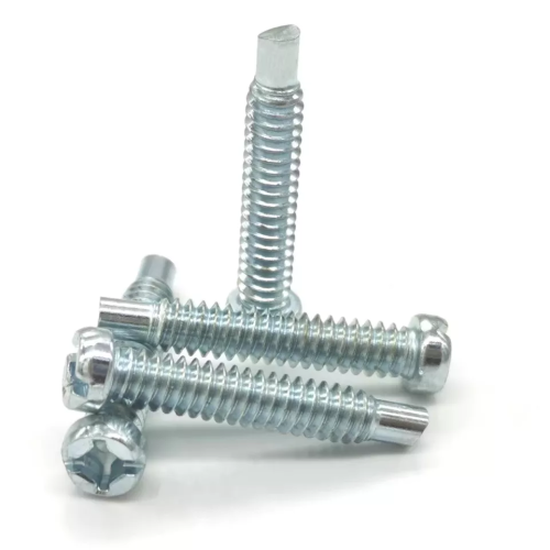 10#-24*26.4mm Phillips Slotted Riveted Bolt Left-Hand Thread