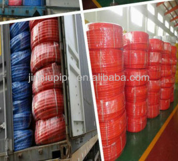PEX-A Pipe in red/bule