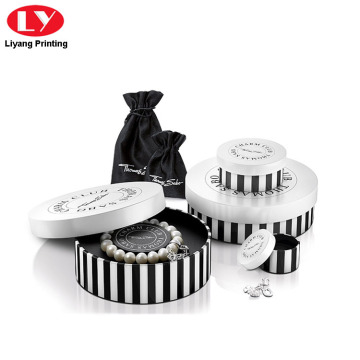 Round Jewelry Box for Bracelet Box Packaging