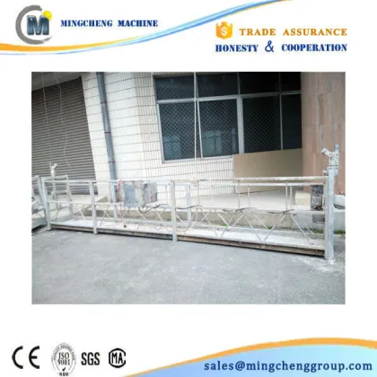 versatile safety rope steel cradle with electric box