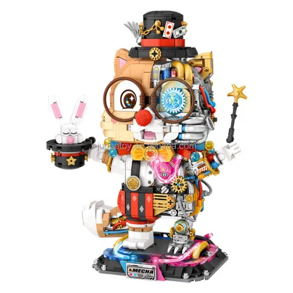 LOZ 1956 Mechanical Squirrel Building Blocks Toy Puzzle Set: A Fun Gift for Kids and Boys