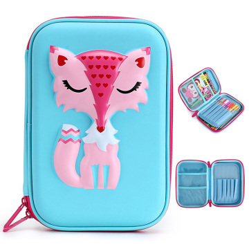 Wholesale Cartoon Fox Kids Pencil Case