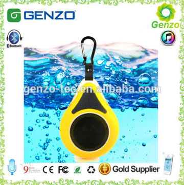 Hang Keychain portable waterproof bluetooth speaker with hook