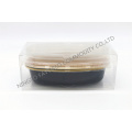 Aluminium foil container oval smoothwall container