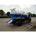 3 ton 4000l fecal masu tsotse motoci