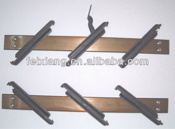 Natural anodized Aluminium Louver frame, Brown louver mechanism