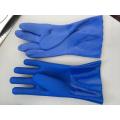 Guantes recubiertos de PVC azul PVC