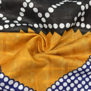 Elastic Plain Woven Challis Rayon Printed Fabric