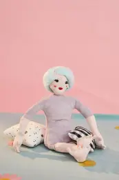 kid toy cute girl doll set
