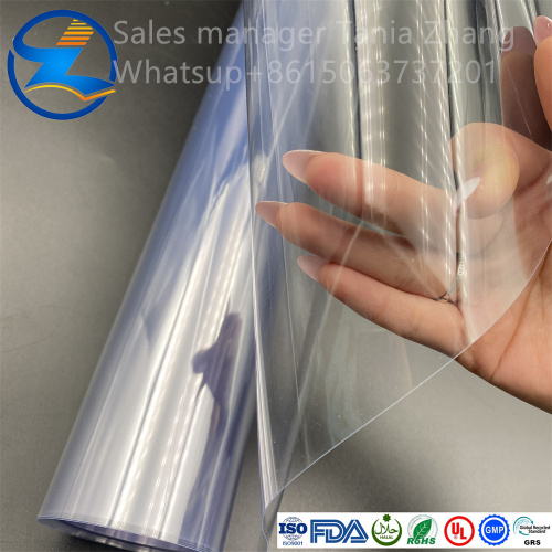 Colored PVC blister pharmaceutical packaging film