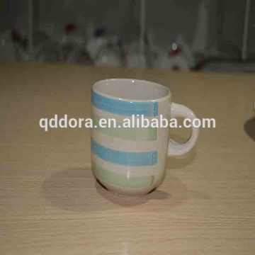 Hot sale New ceramic mug with animal print ceramic mug with gold color printing H17