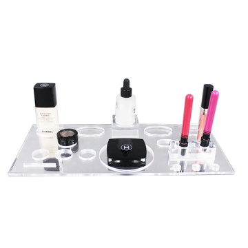 APEX Make-up-Tablett Thekenaufsatz Transparentes Display-Rack