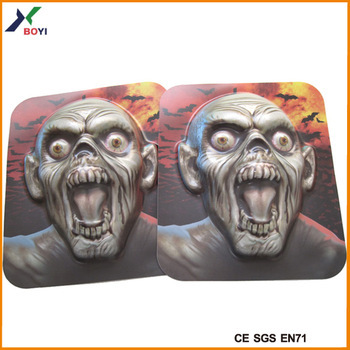 Promotion 3D Monster Mask 3D PVC Embossed Hallowmas Mask