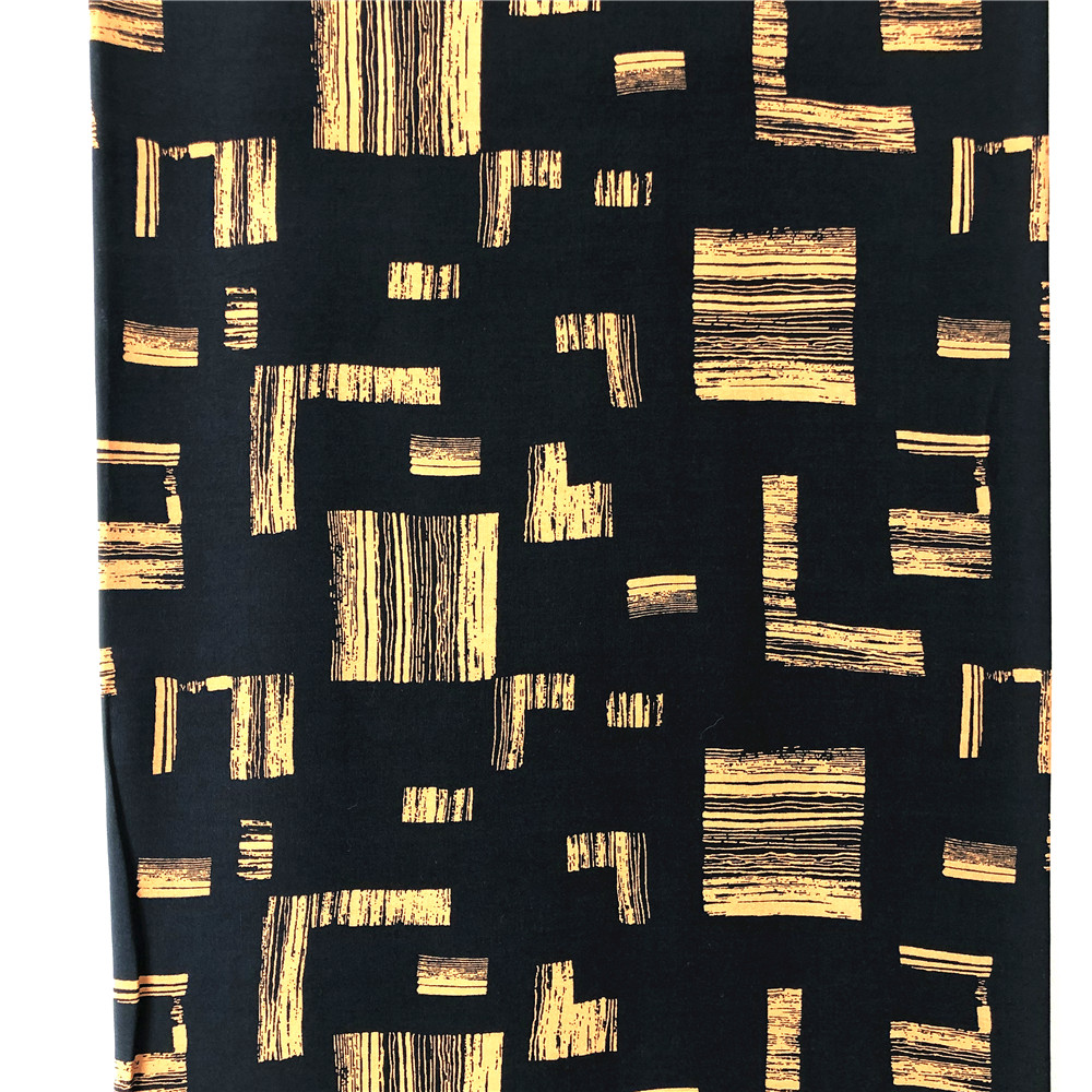 Rayon Demi Satin Reactive Printed