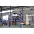 4S Shop Hydraulic Motor 4 Column Parking Platform