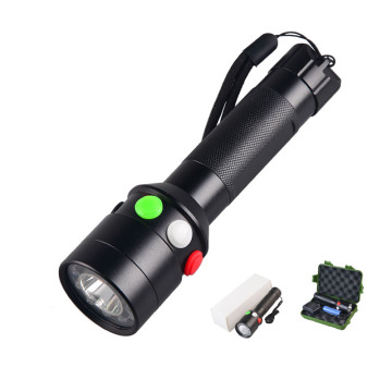 Wholesale Aluminum Alloy 3W XPE LED Tricolour Torch For Train Signal