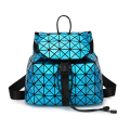 Rakaman Rhomboid baru Custom Backpack Raindrop Geometric Casual Raindrop